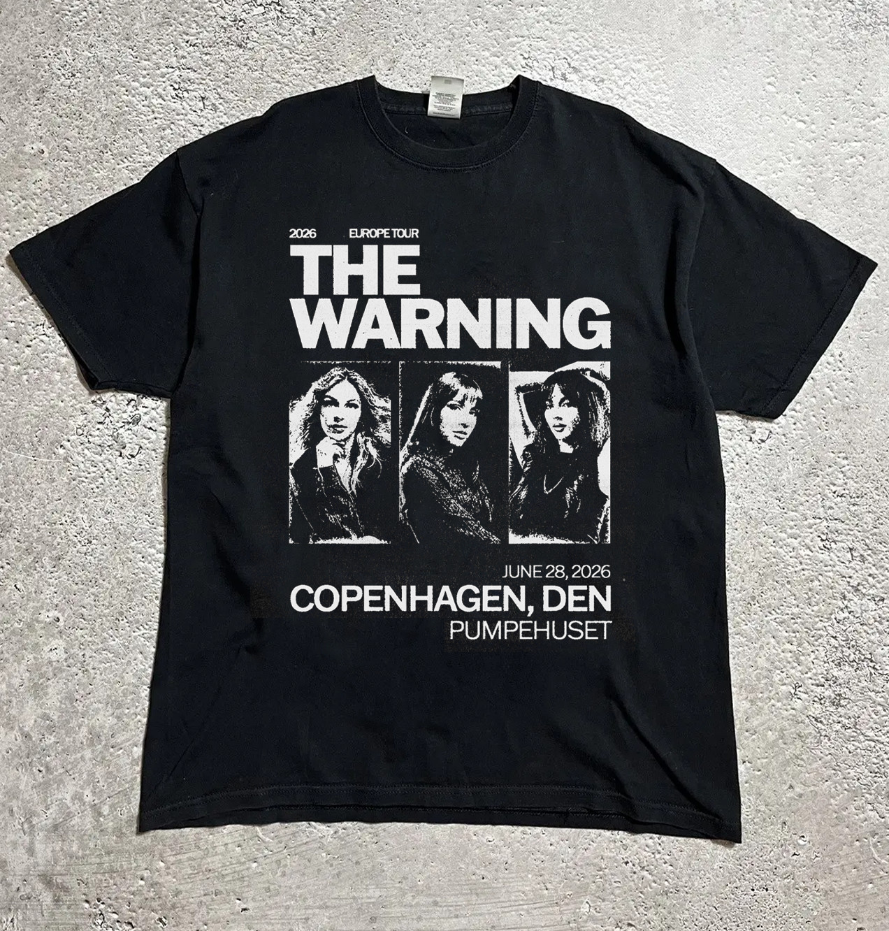 NEW The Warning Band June 2026 Concert T-shirt All Size S to 5XL AL1269
