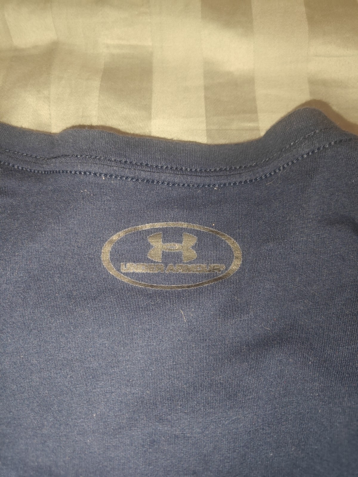 UNDER ARMOUR Navy Logo T-shirt XL gallery