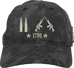 Only Bullets 2A 1791 Guns Embroidered One Size Fits All Baseball Hats