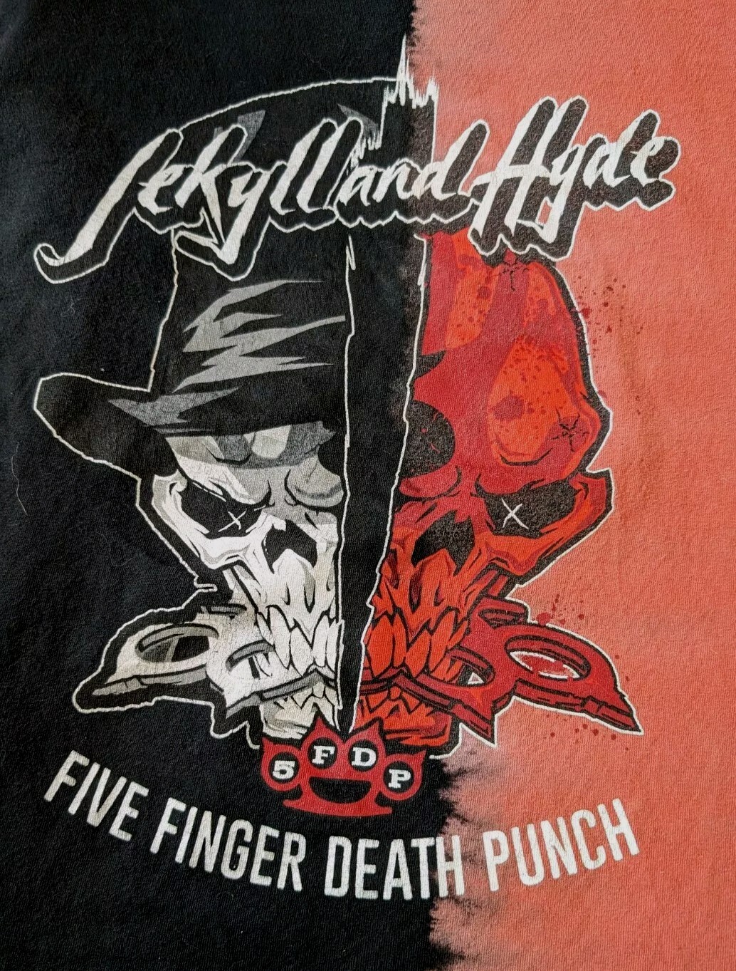Jekyll And Hyde ~ Five Finger Death Punch Band Size L gallery
