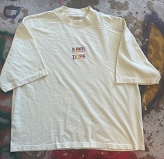 Standard Issued 7.5oz Garment Dyed T-Shirt Logo Embroidered Been Dope Supply