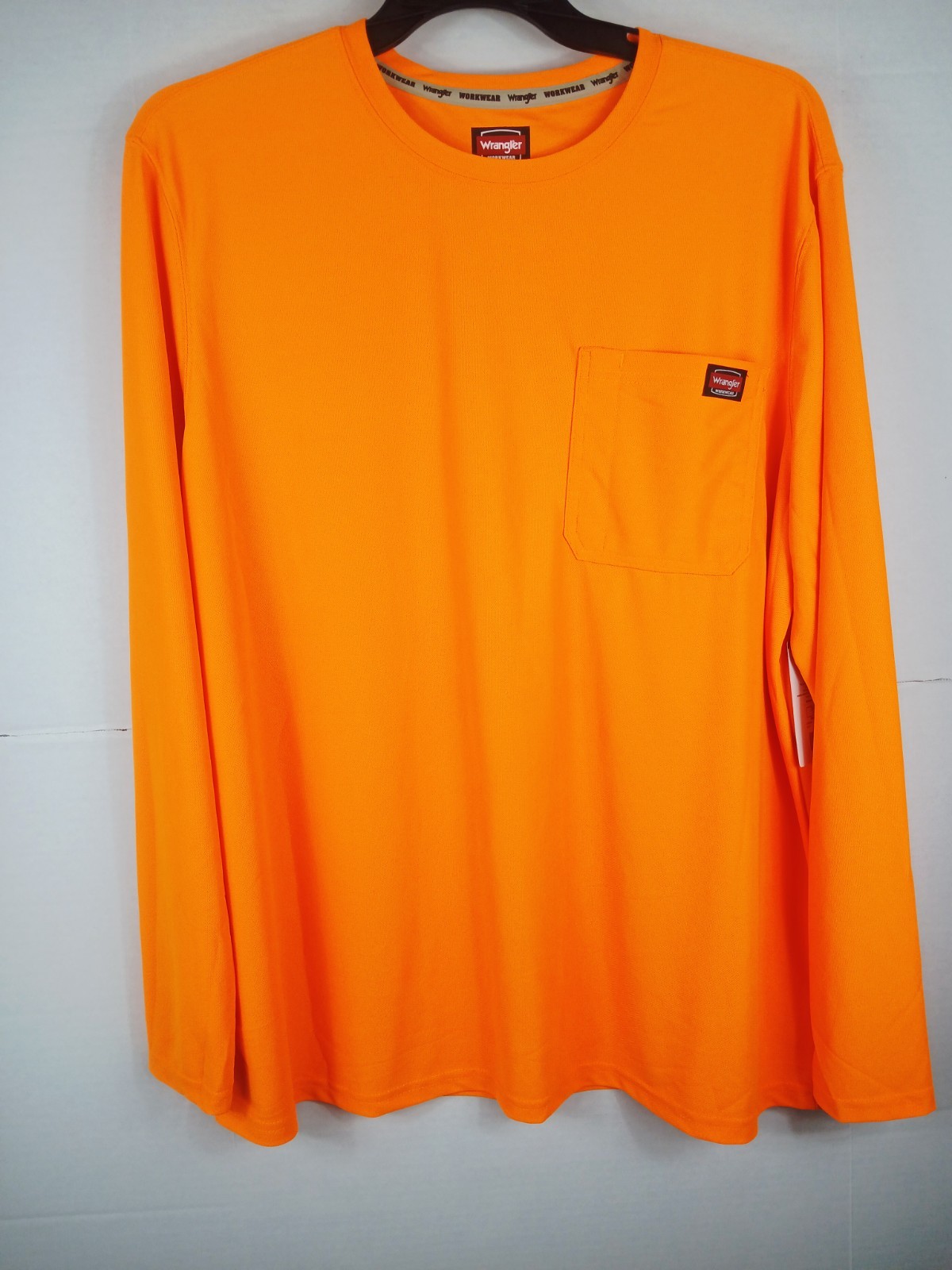 Men’s Dickies long Sleeve Pocket Tee, Performance Cooling, 2XL.