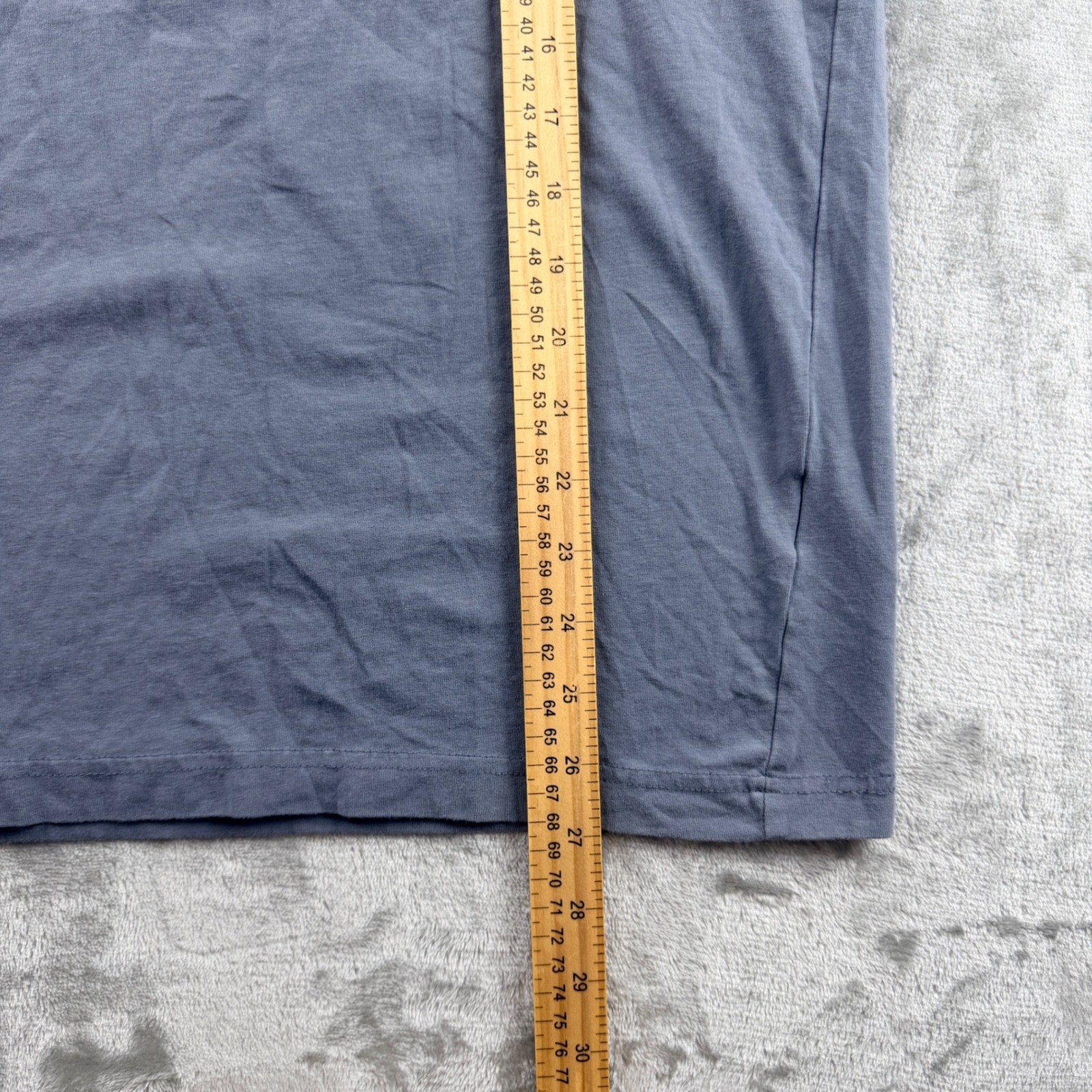 H&M Men's Slim Fit Short Sleeve T-Shirt Gray Size Medium Cotton Blend Stretch gallery