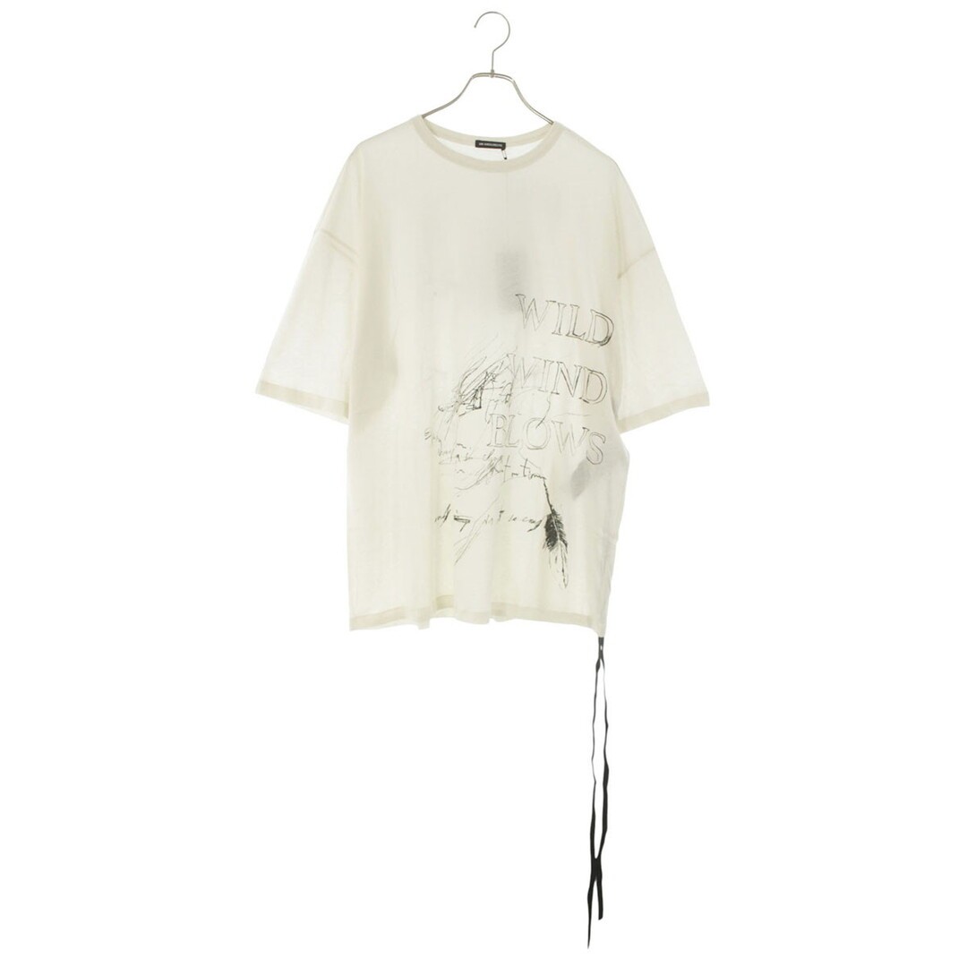 Andummeester 26SS B0013826FA206 Message Print T-shirt Men's L Used 0ab2c8e8a73b6 gallery