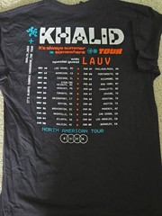 Khalid Tour Shirt – Size Large