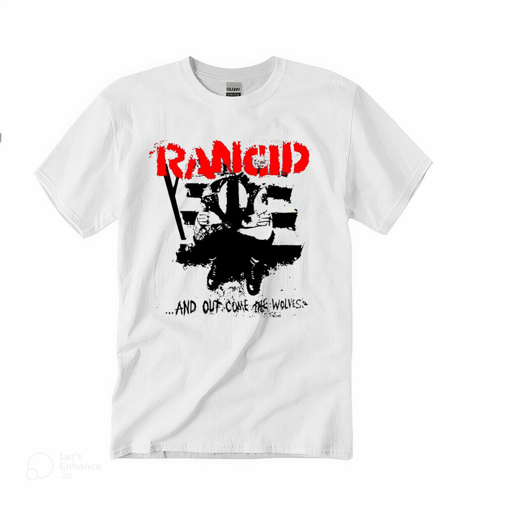 RANCID T-shirt Punk Rock Tee Men's White Unisex T Shirt, Crewneck gallery