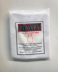 Christopher Hart Players Tank Top A-shirt T-Shirts White (2 -pack) Big and Tall 