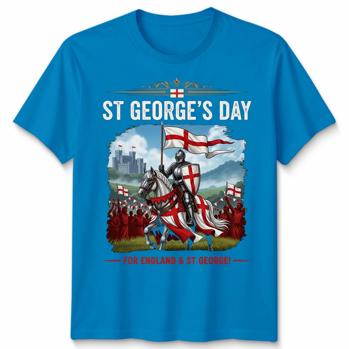 St Georges Day Outfit Idea Unisex Knight Horse Saint George Tshirt gallery