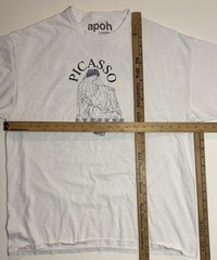 APOH London Picasso Draped Figure Tee Shirt XL A Piece Of History Front Back