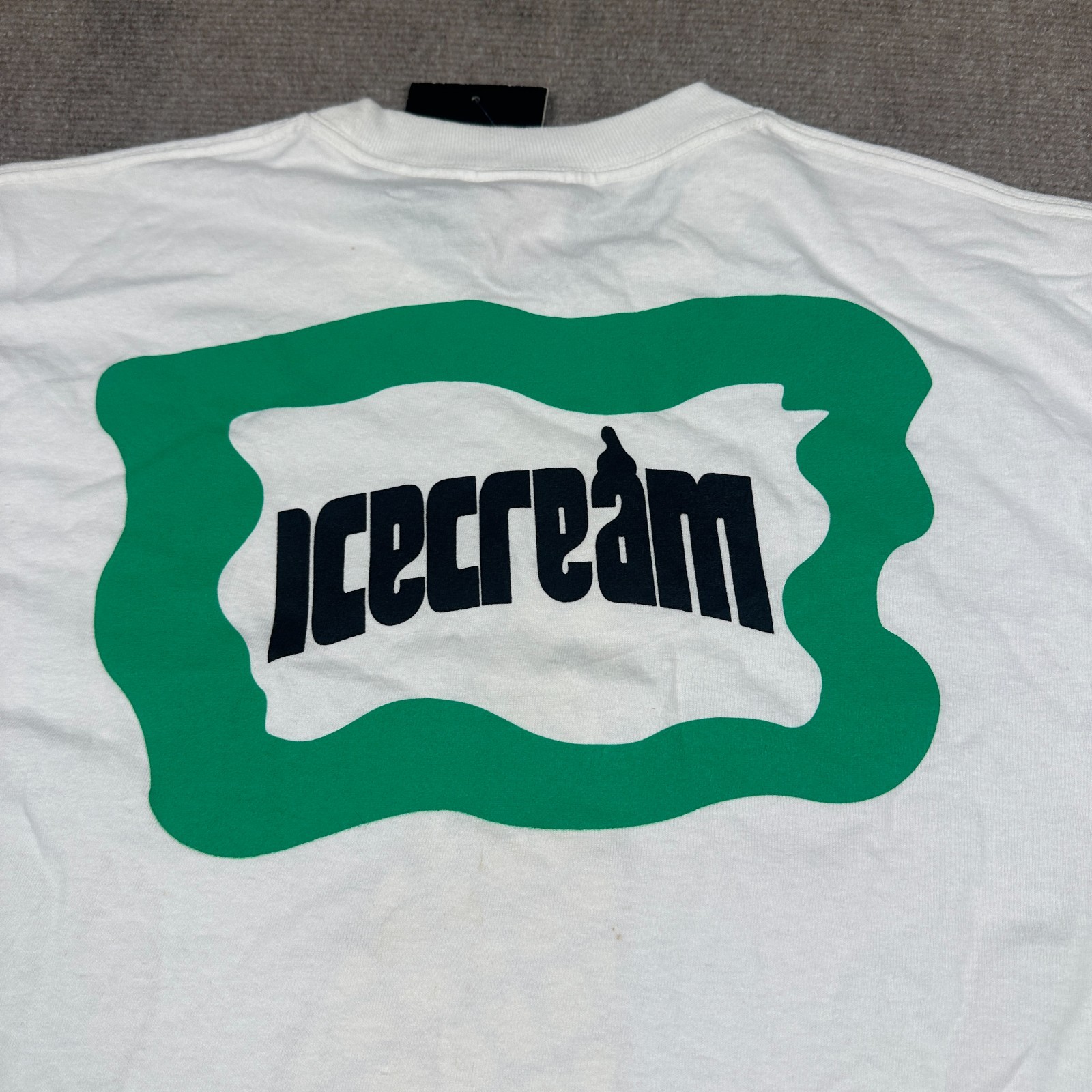 Vintage NWT Icecream BBC Mens Medium Dice Cone T Shirt Y2K Dead Stock Skate Hip gallery