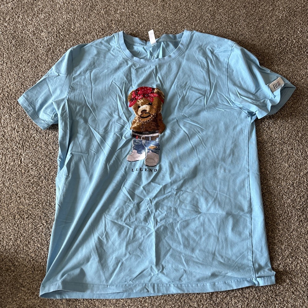 Fifth Loop T Shirt Size 2XL Teddy Bear Legend