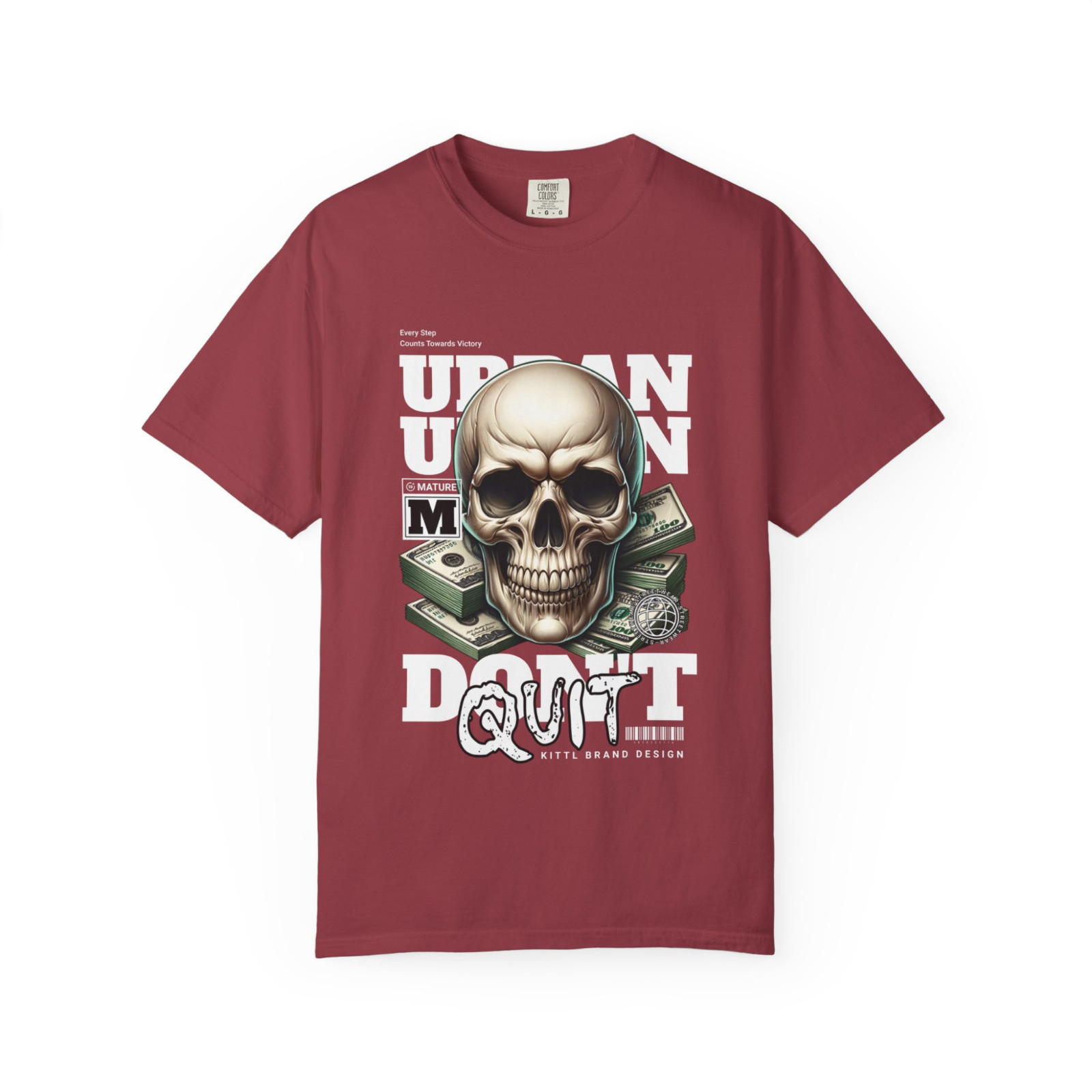 Don't Quit Graphic Tee, Comfort Colors T Shirt, Unisex Streetwear Tee gallery