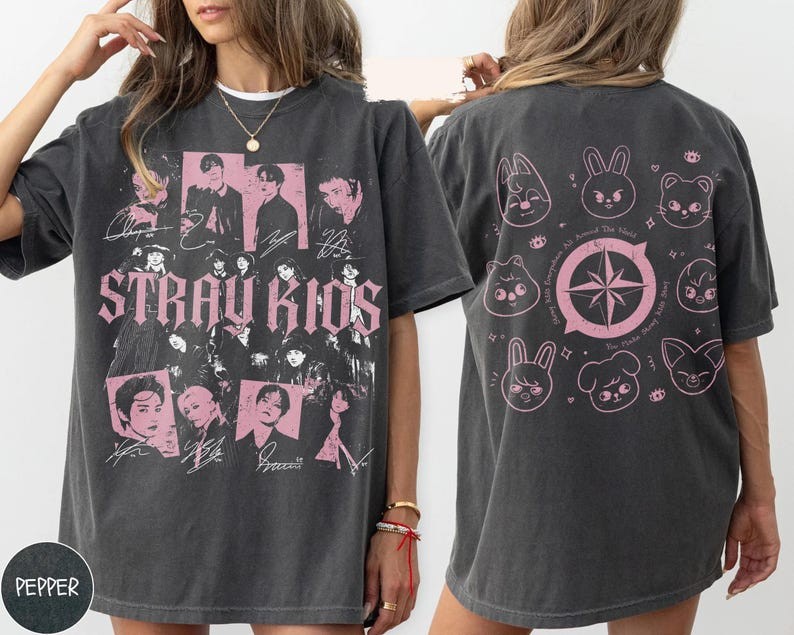Stray Kids Do It Skzoo 2 sides Tshirt, Sweatshirt, Hoodie, Stray Kids World Tour gallery