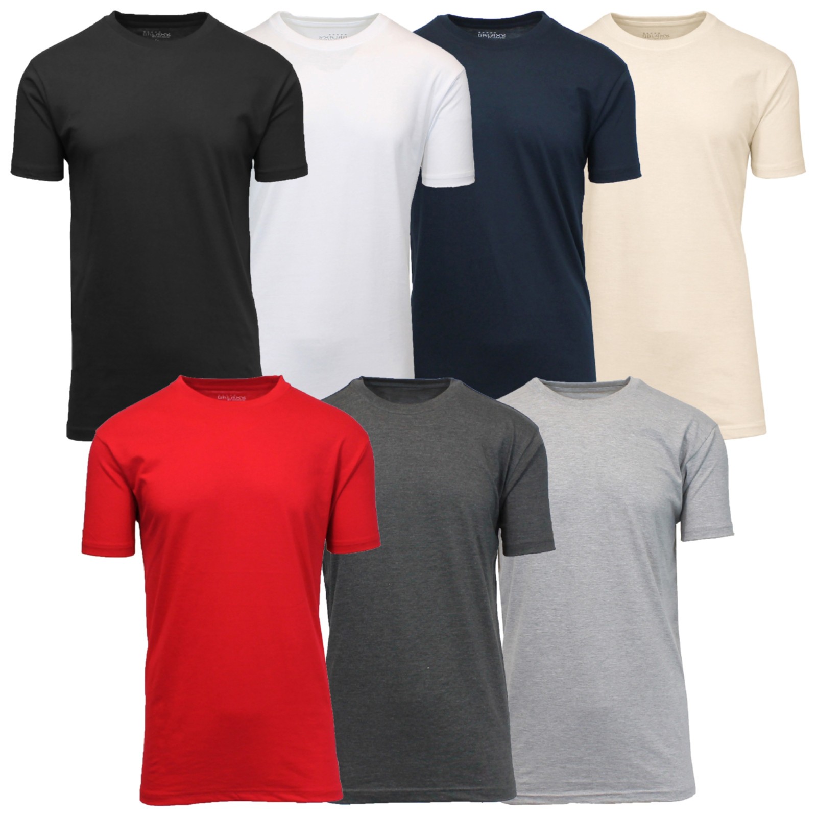 4-Pack Men's Casual Crew Neck T-Shirt Tee (S-3XL) Free Shipping gallery