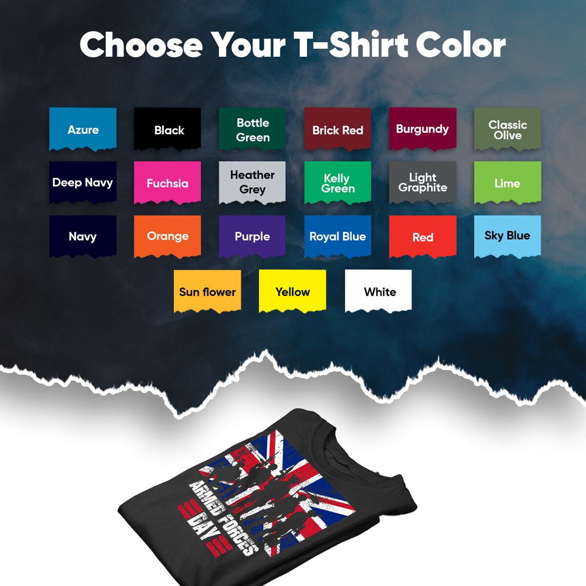 Distressed Union Jack Military T-Shirt for All - Honor Our Heroes #LWF #T2384 gallery