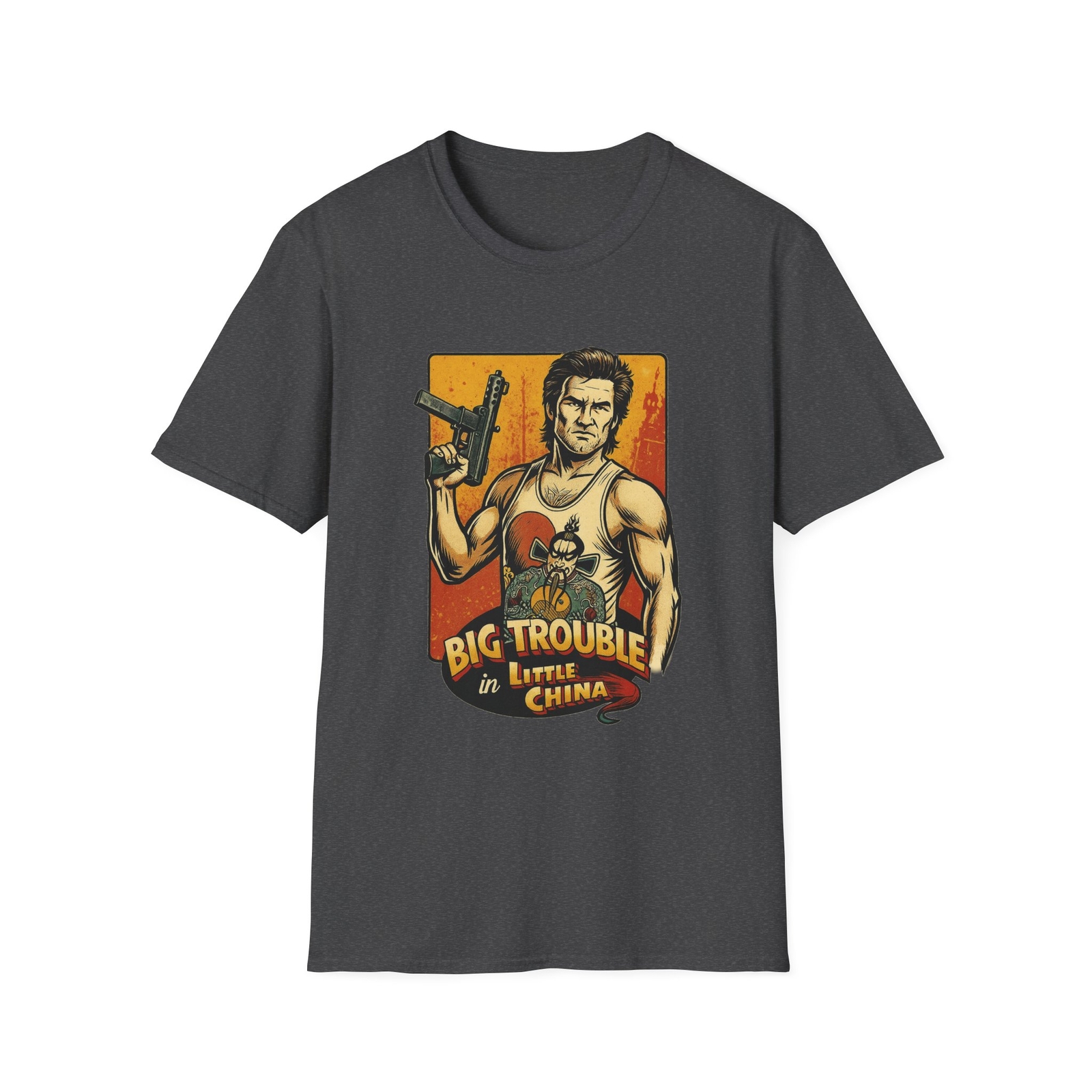 Jack Burton T-Shirt – Big Trouble in Little China 80s Action Movie Tee gallery
