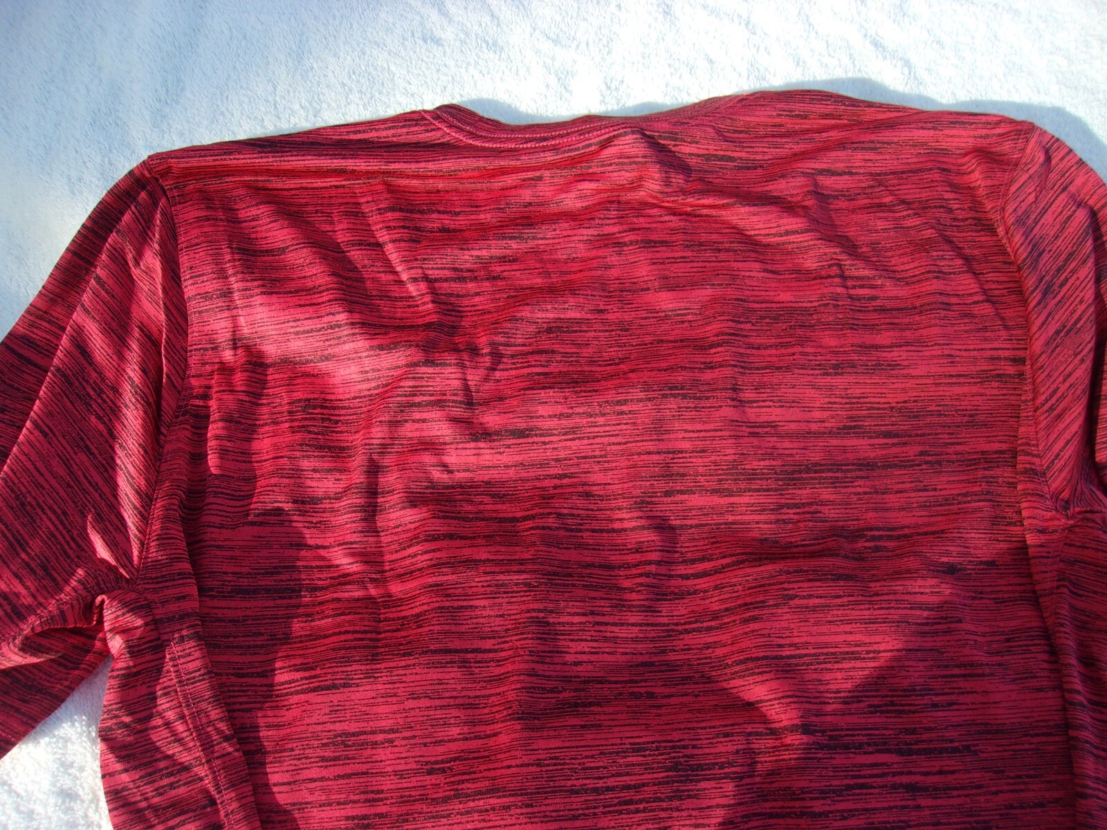 NWT Nike dri fit T, Atlanta Braves, men's M, L, XL, heather red, poly., MLB, $40 gallery