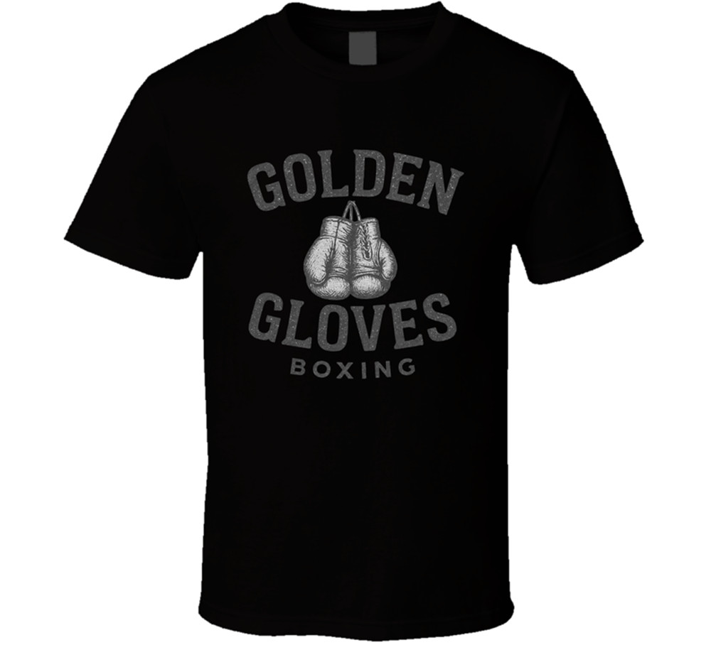 Golden Gloves Boxing Sport Fight Training Competition Gym T Shirt Tee Gift New gallery