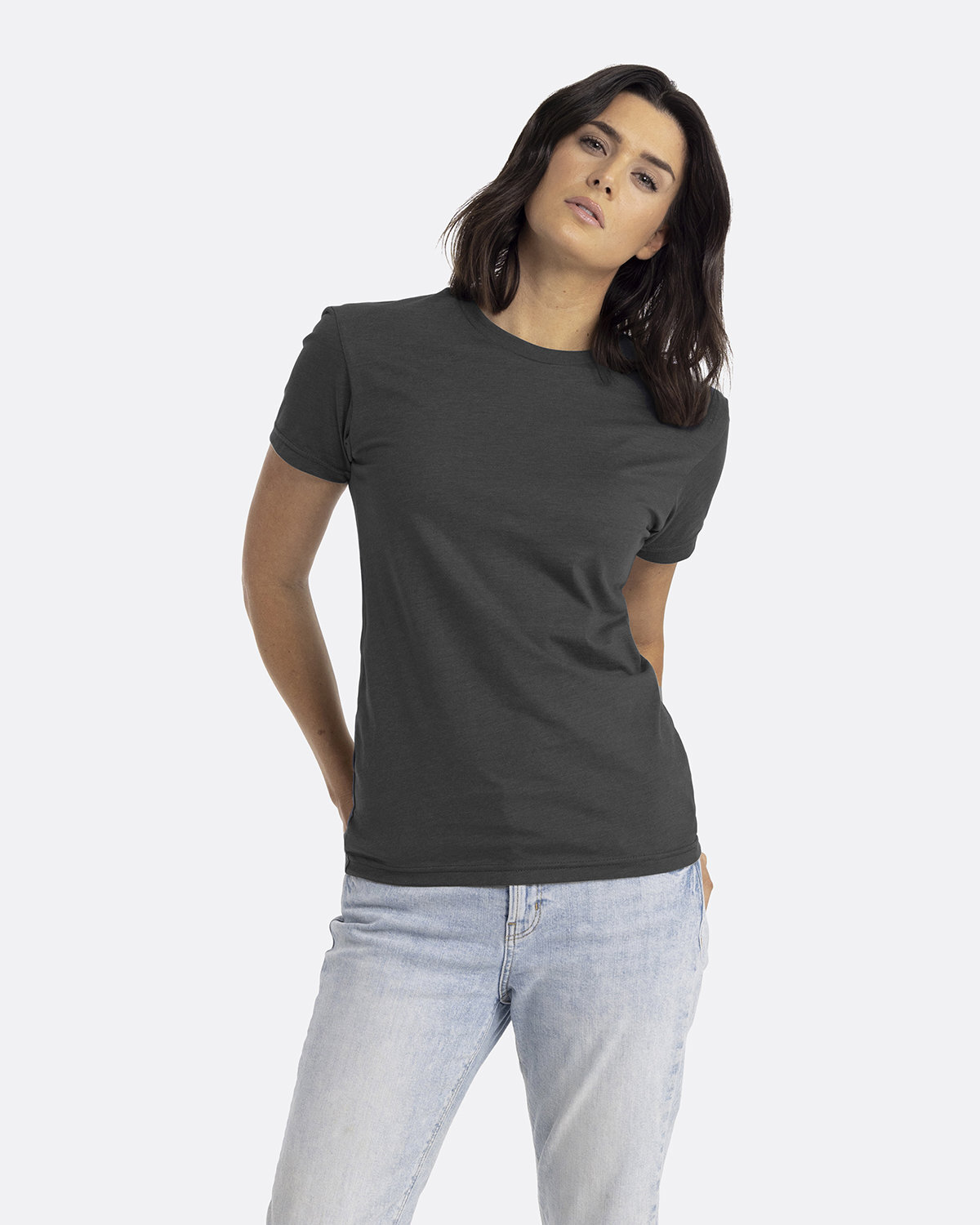 Next Level 6210 Unisex CVC Crewneck Tee Top T-Shirt gallery