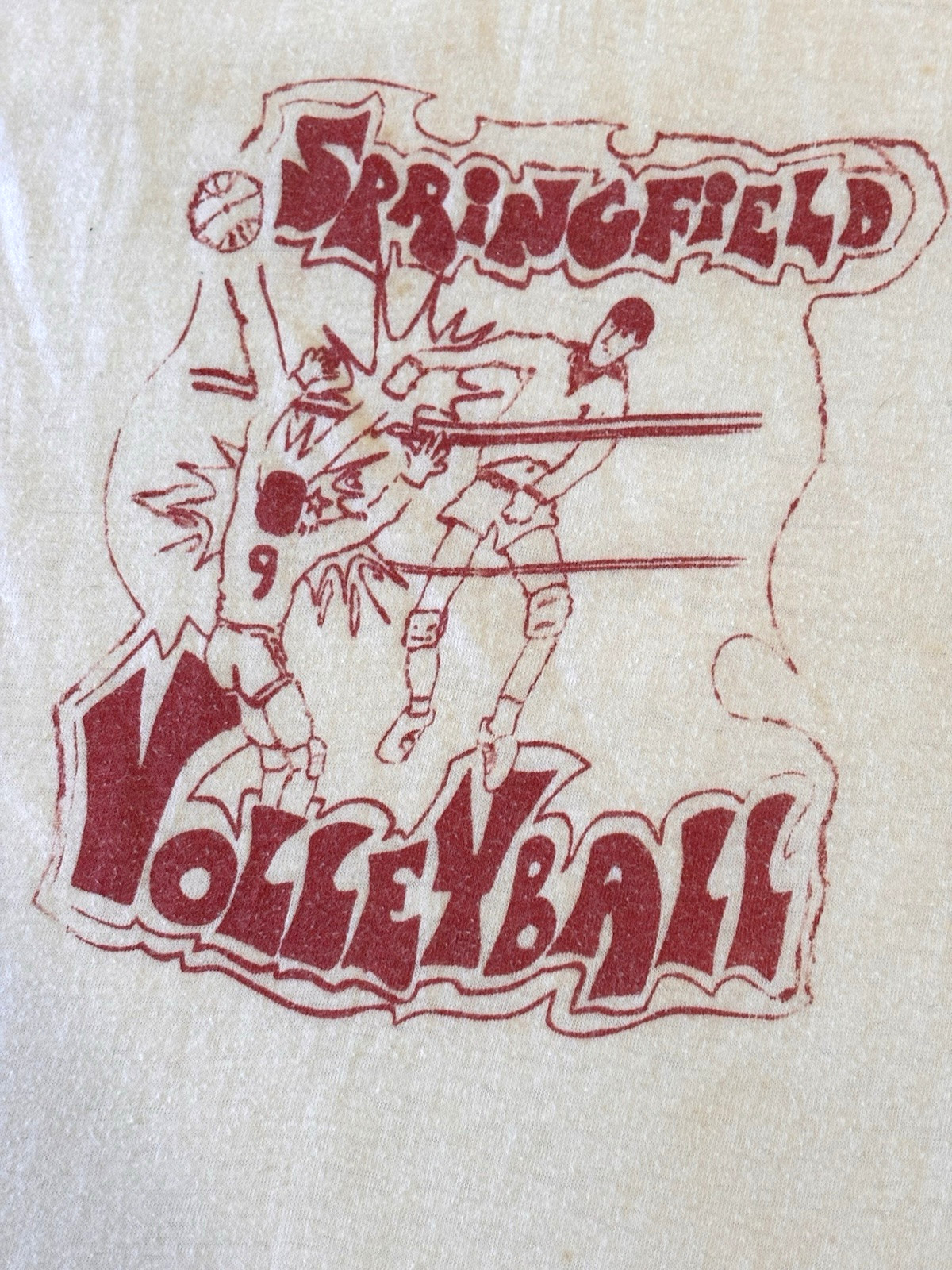 Sports by Stedman 1970s Springfield NY Volleyball Team T Shirt VTG READ gallery