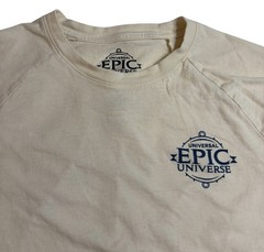 Epic Universe Universal Studios Florida Beige T-shirt Adult Unisex Small SM