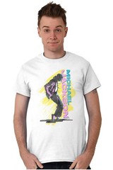 Michael Jackson King of Pop Toe Stand Dance Womens or Mens Crewneck T Shirt Tee