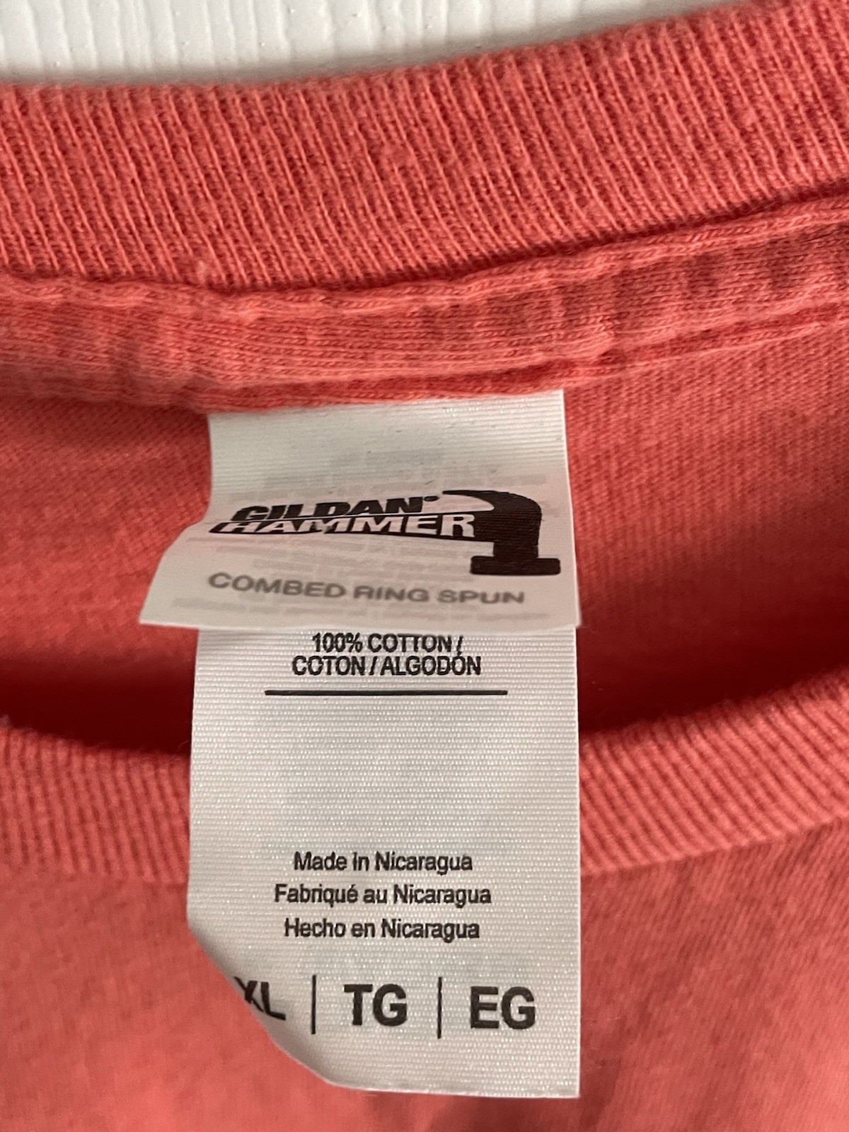 Gildan Hammer Florida Gulf Coast Happy Hour T-Shirt Men's XL Tangerine Color gallery