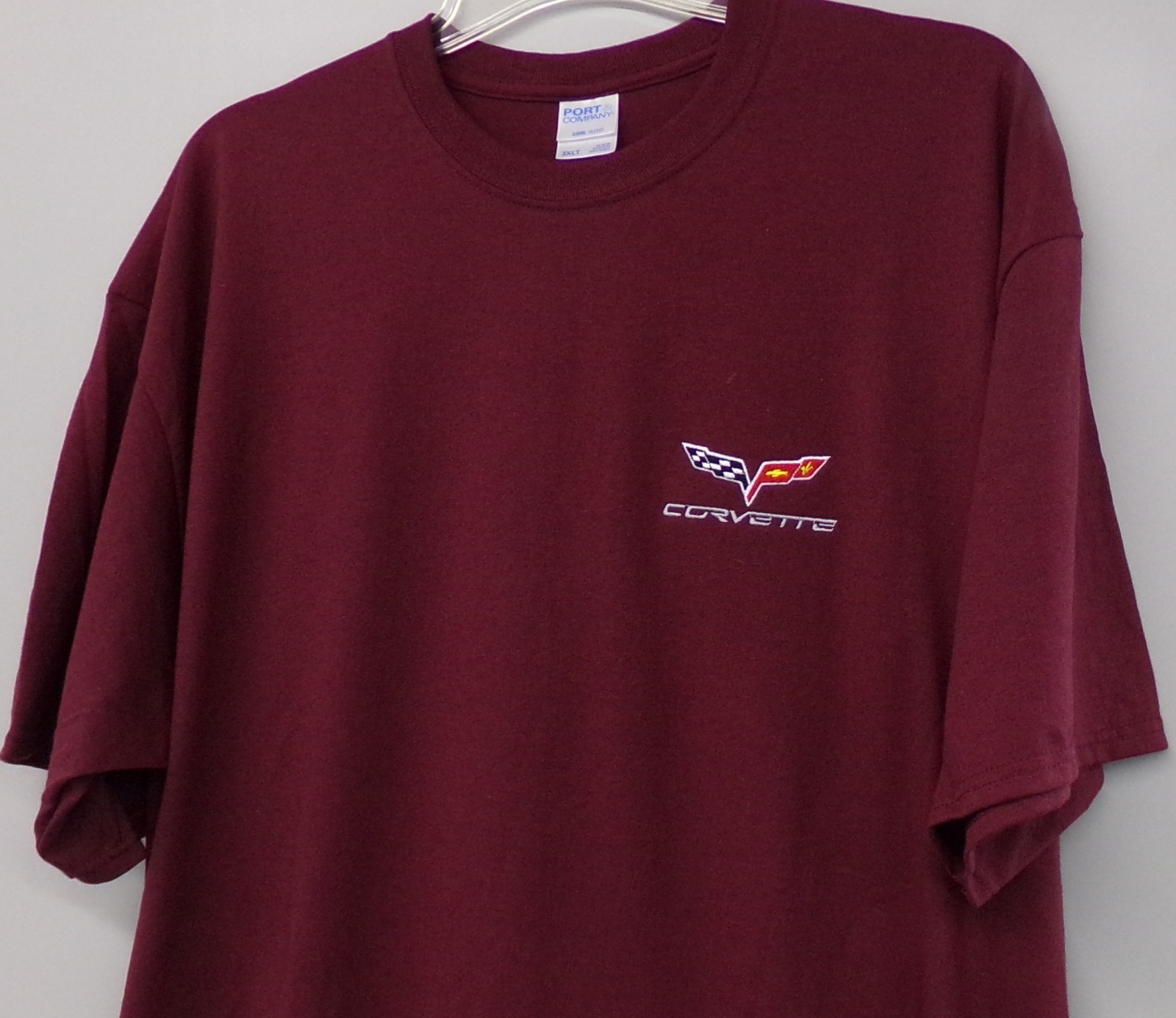 Chevrolet Corvette C6 Sports Car Embroidered T-Shirt S-6XL, LT-4XLT Chevy New gallery