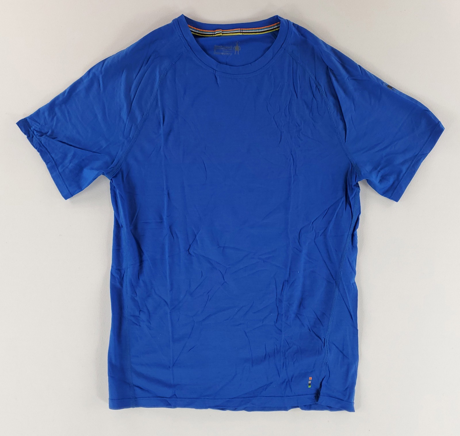 Smartwool Performance Merino T Shirt Short Sleeve Wool Nylon Blend Blue Mens S gallery