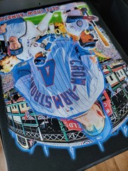 CHICAGO CUBS PCA, PETE CROW ARMSTRONG ON A SHAKA HEAVYWEIGHT T “OVERSIZED FIT