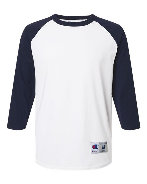 Champion Unisex Raglan Sleeve Baseball T-Shirt - T137 gallery