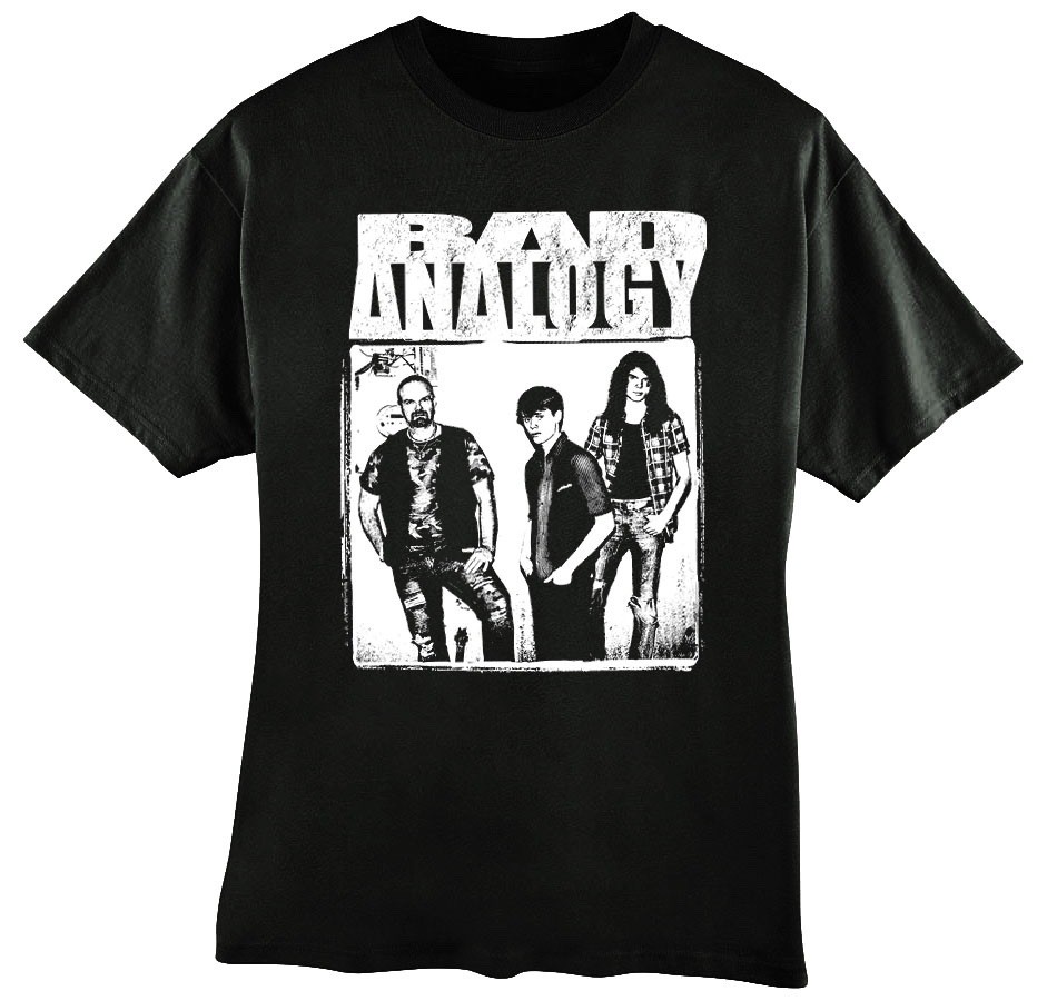 Bad Analogy MEDIUM band tee shirt $10 SHIPS FREE! Wear a band nobody knows! gallery