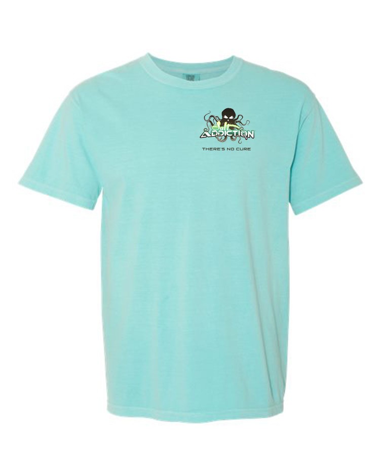 Salt Addiction Octopus Saltwater Fishing Short Sleeve T Shirt Ocean gallery