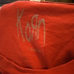 Korn “The Nothing” Red Graphic T-shirt Rock Alternative L Bella+Canvas Concert