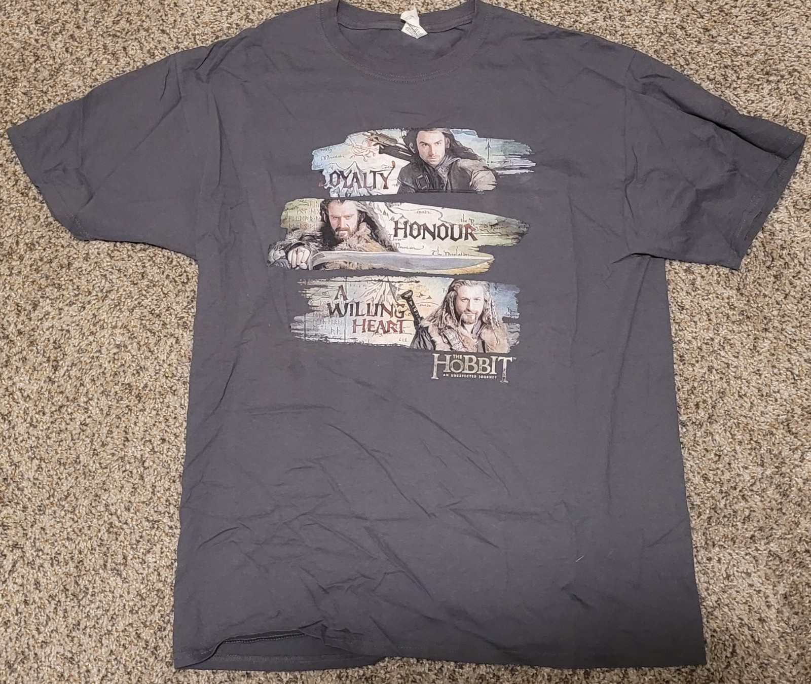 The Hobbit an Unexpected Journey T-shirt Large Lord Of The Rings gallery