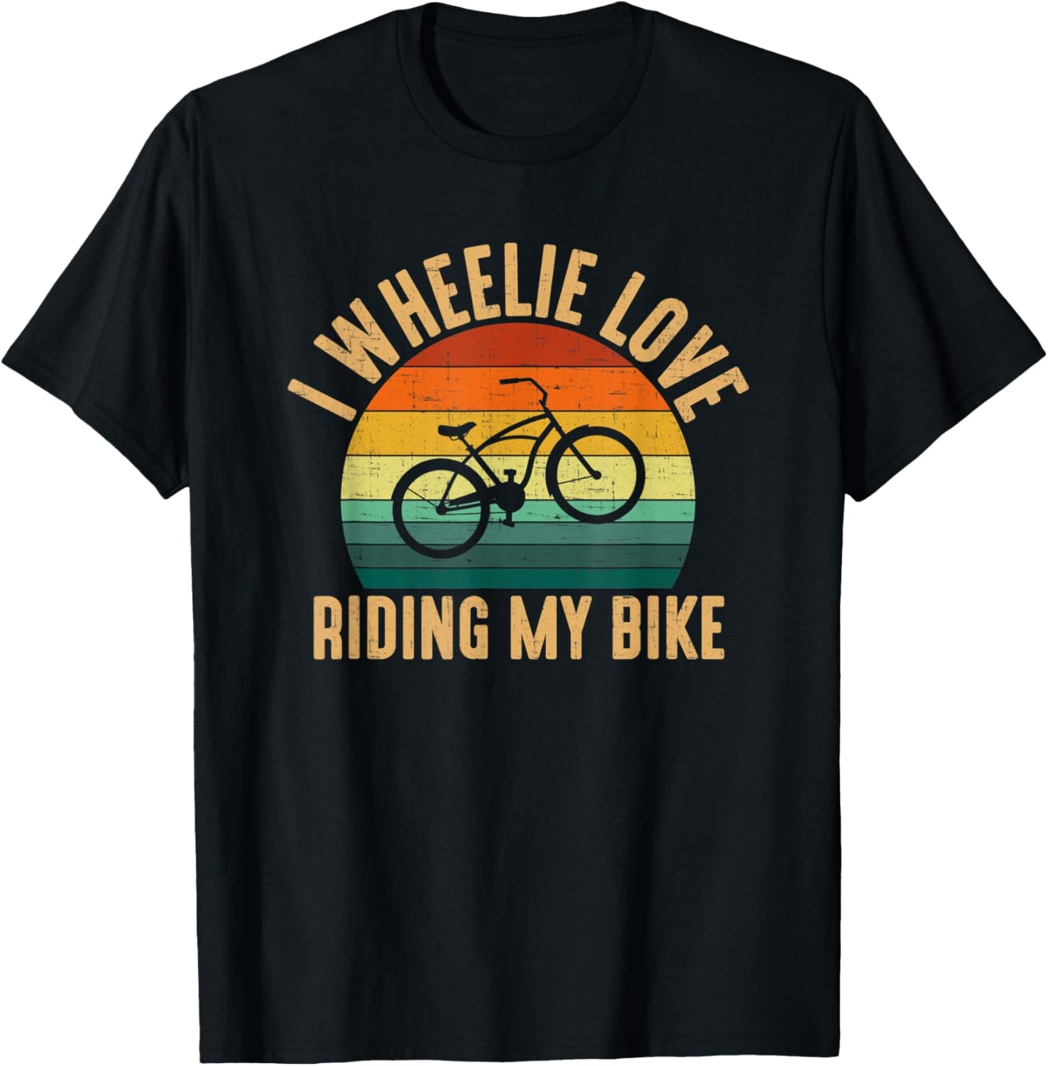 I Wheelie Love Riding My Bike, wheelie bike T-Shirt gallery
