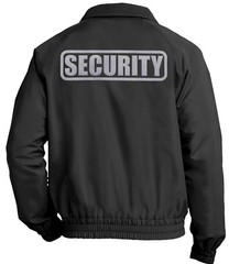 Security jacket, Economy, REFLECTIVE LOGO, Security Guard charger jacket