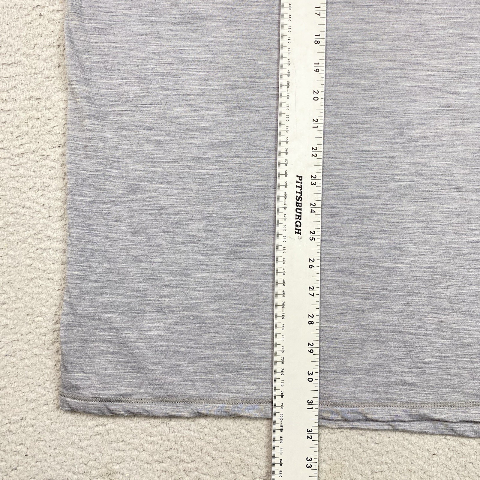 PROOF Merino Wool T Shirt Men's Size XXL Gray Short Sleeve Crewneck Breathable gallery