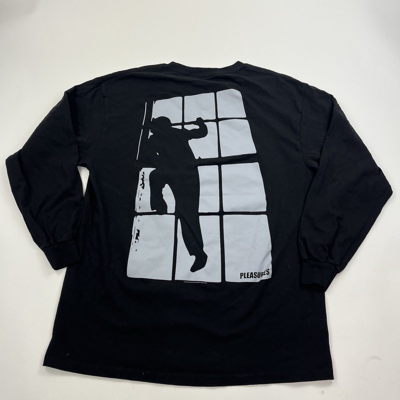 Pleasures Now Drive Black Long Sleeve T Shirt Size Lace Streetwear Race Car gallery