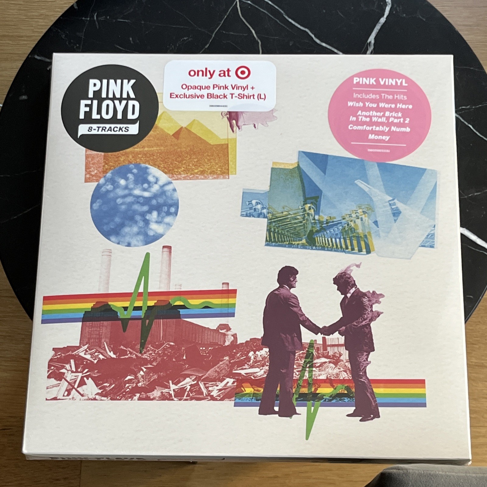 Pink Floyd 8-Tracks Target Exclusive Pink Vinyl + Large T-Shirt Boxset New 2026 gallery