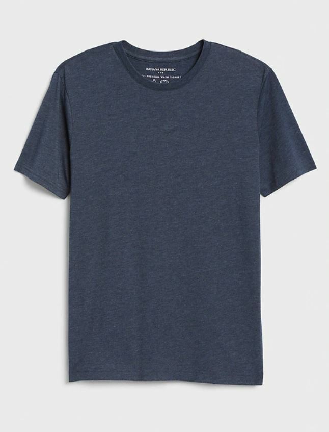 Banana Republic Men's Short Sleeve Crew Neck Premium Wash T-Shirts S-XXL, Choice gallery