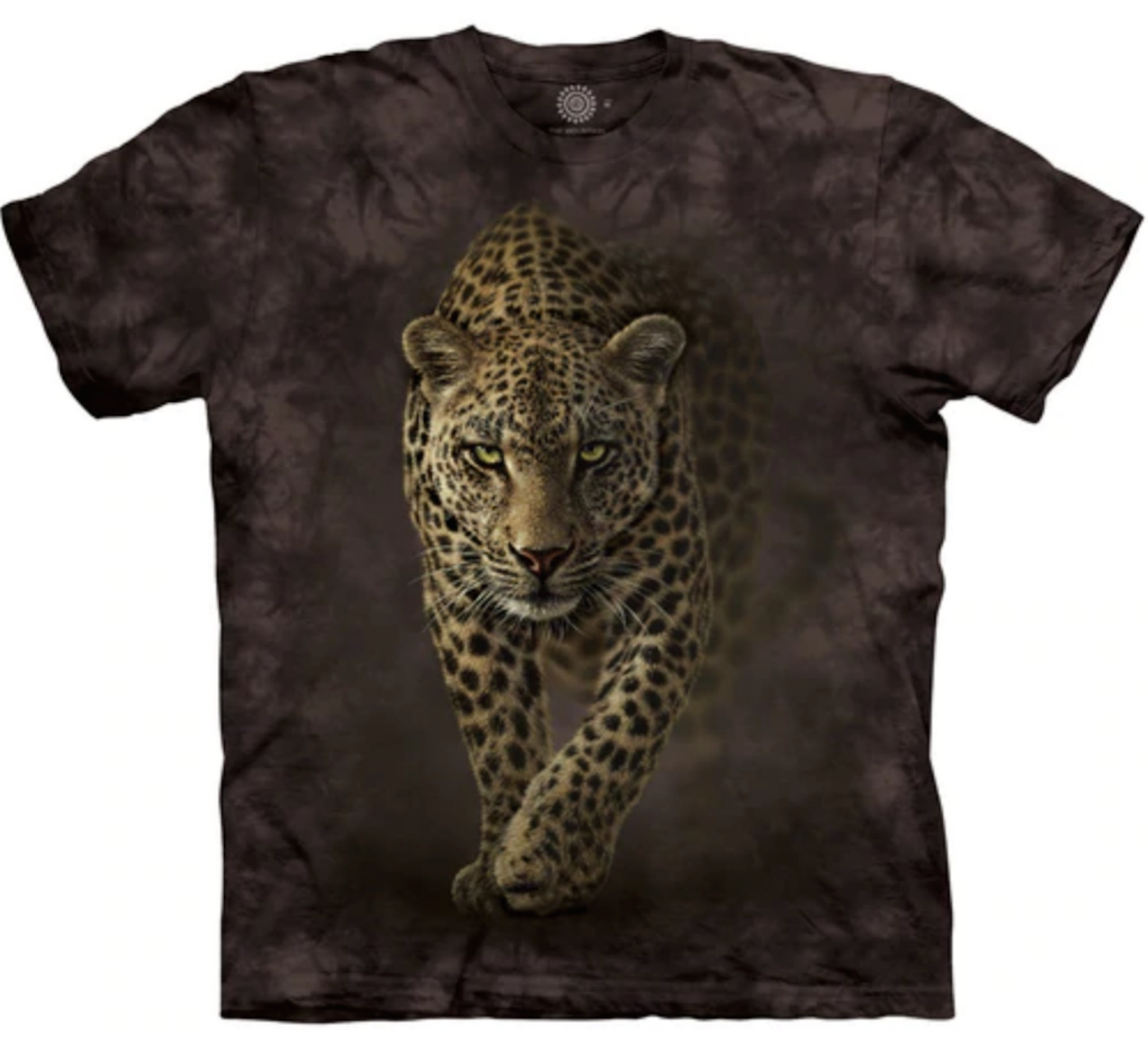 Leopard Savage Tiger King Spotted Big Cat Wild Cotton Brown Mountain Shirt S-3X gallery