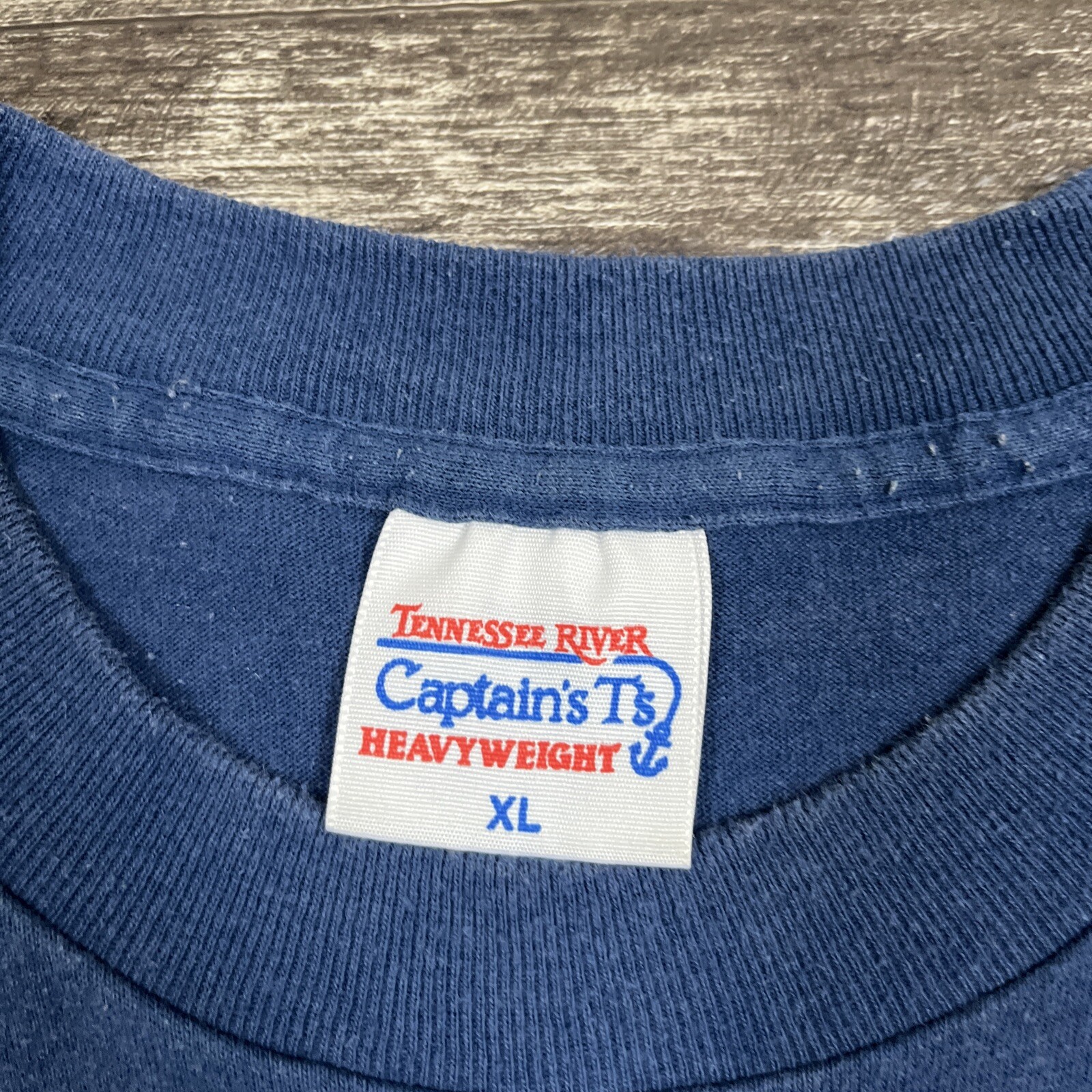 Vintage Palm Beach USA Single Stitch Graphic Tshirt Blue XL VTG 90s Beach gallery
