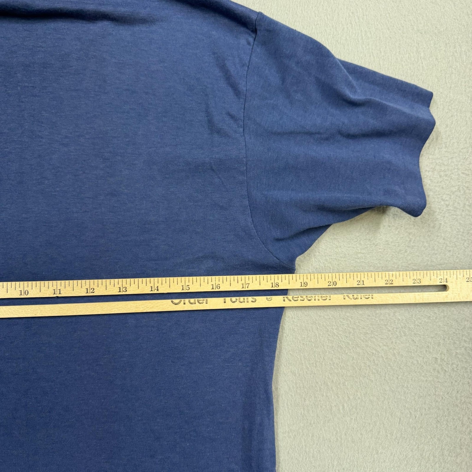 Vintage Hanes Shirt Mens Medium Blue Yale Class Of 1963 20th Reunion 80s Tee gallery