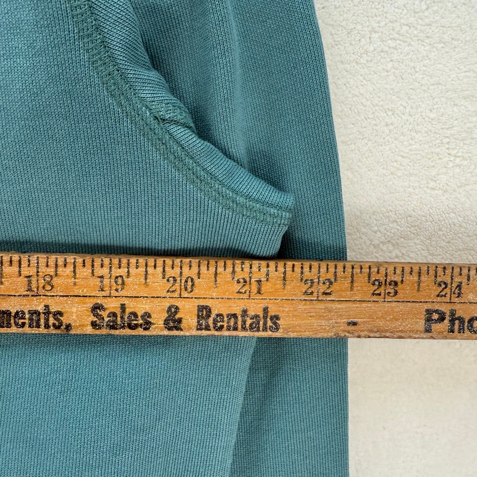 TIMBERLAND MEN'S SMALL OUTDOOR HERITAGE 1973 CREW TB0A2FEQ CL6 RARE TEAL PURPLE gallery