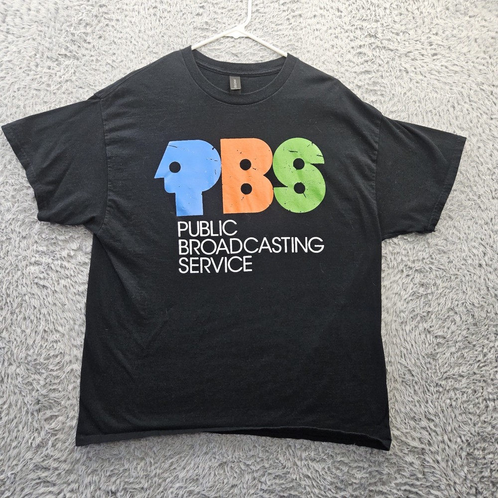 PBS Public Broadcasting Service TV T Shirt Men XL Sesame Street