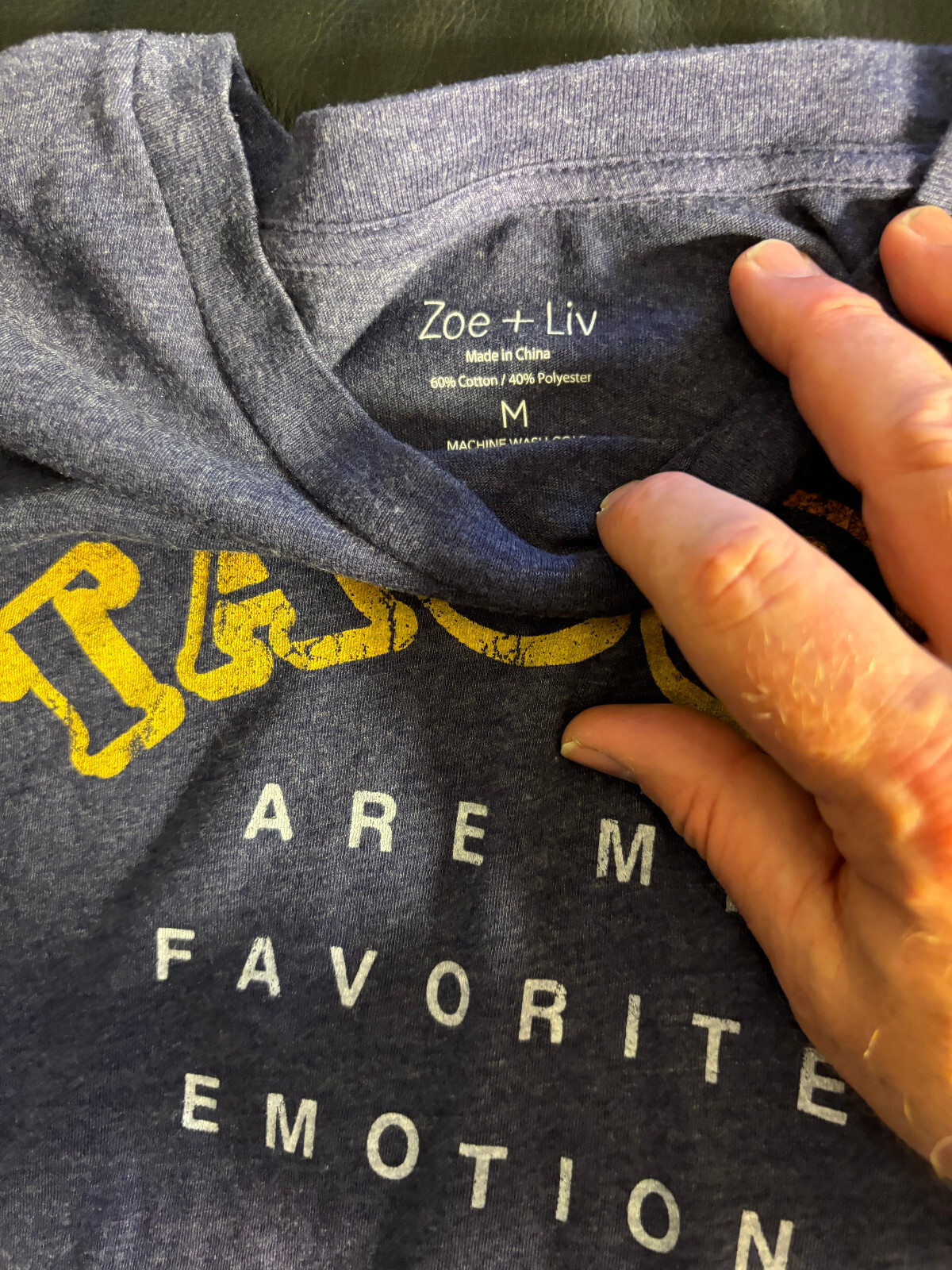 Zoe & Liv t shirt Tacos studio wardrobe sale Med mint studio wardrobe sale gallery