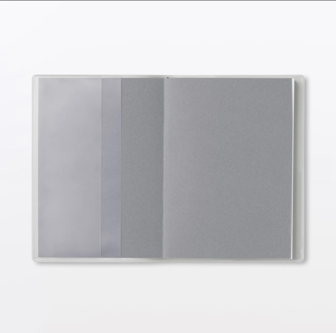 Muji Monthly Weekly Planner Schedule Book size A6 / B6 / A5 / B5 White / Grey
