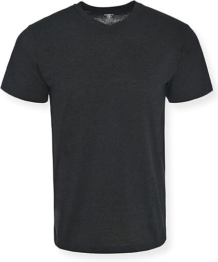 Studio 3 Men's V-Neck Tee Shirt 4-Pack - Stylish Comfortable Sz S, M, L, XL, 2XL gallery