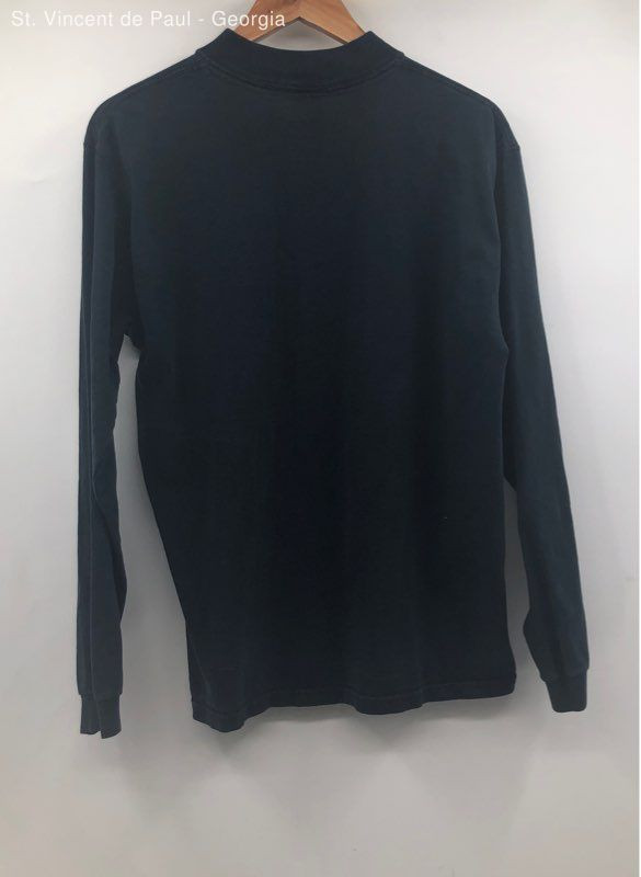Fruit of the Loom Black High Neck Mercedes Benz LS 100% Cotton Shirt - Size L gallery